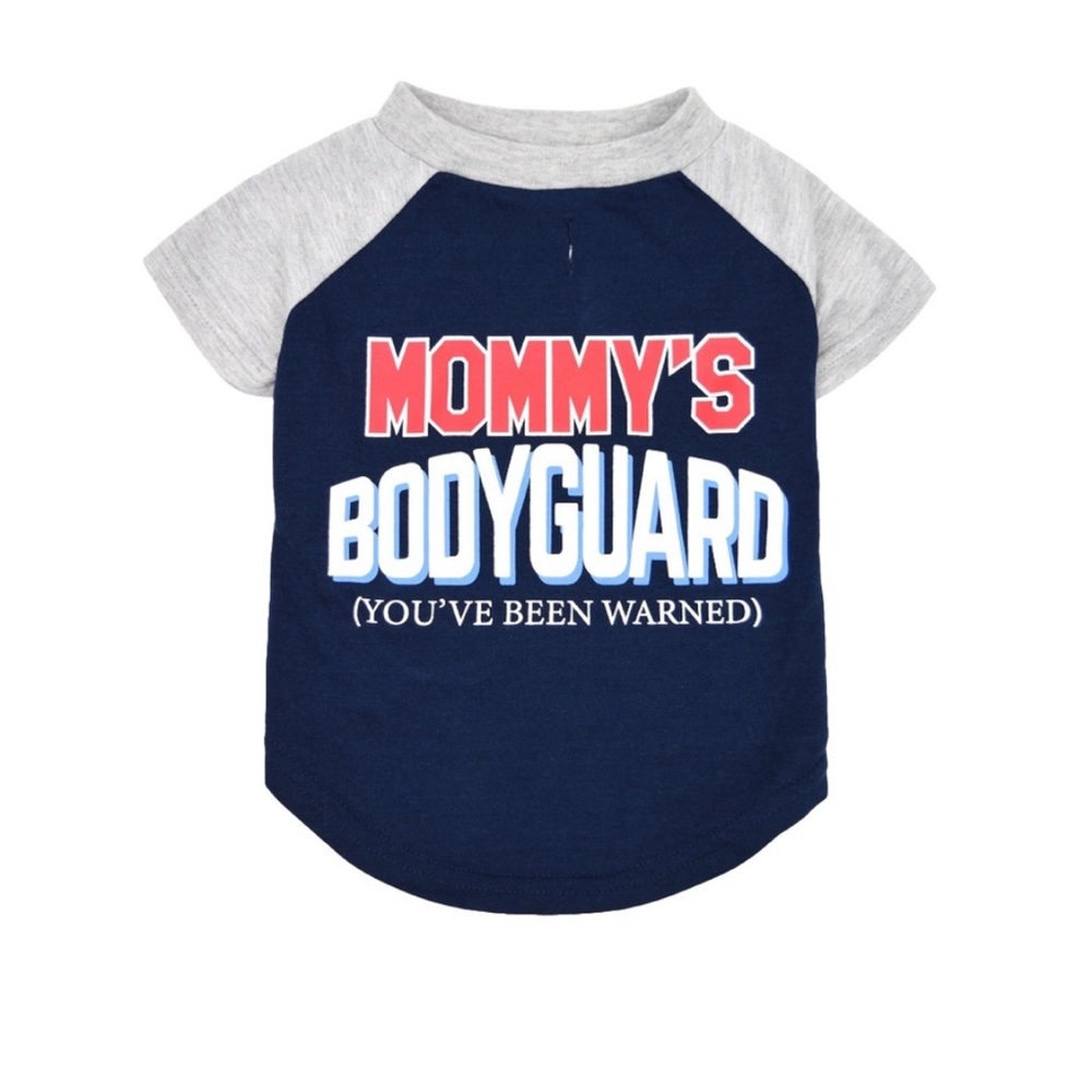 NWT Vibrant Life "Mommy's Bodyguard" Dog Tee Small (up to 20 pounds) - Picture 3 of 3